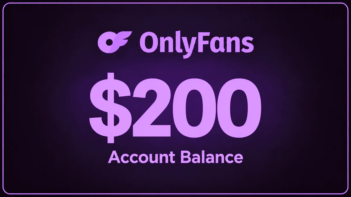 OnlyFans Balance $200